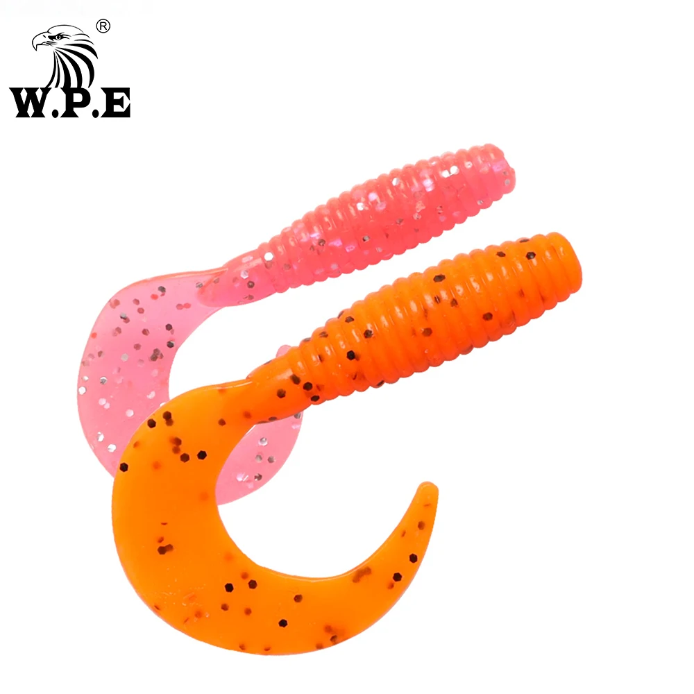 W. P.e брендовая Мягкая приманка 5 ярдов разноцветная силиконовая джиг плавающая