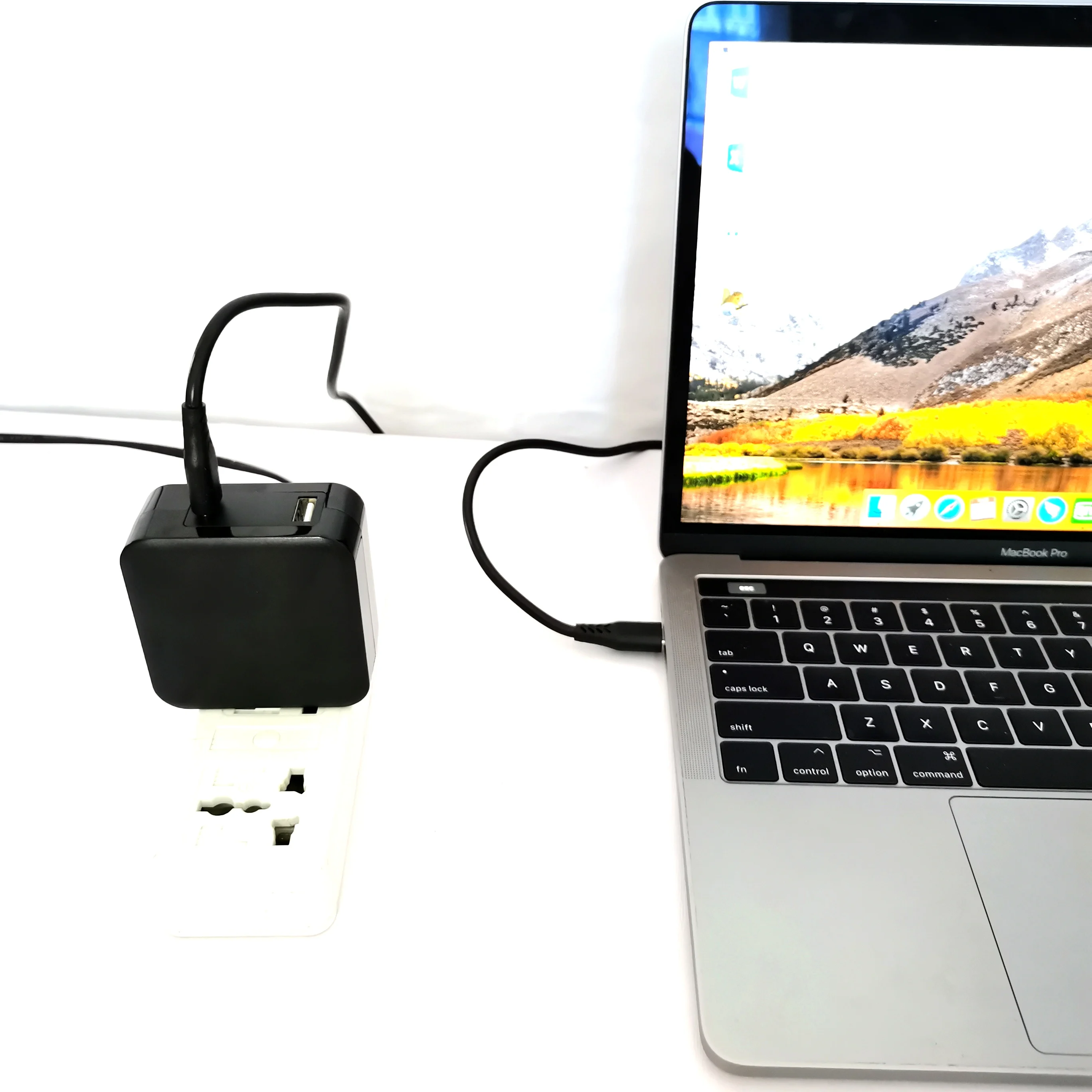 Быстрая зарядка Универсальный USB C Тип ноутбук Зарядное устройство адаптер для