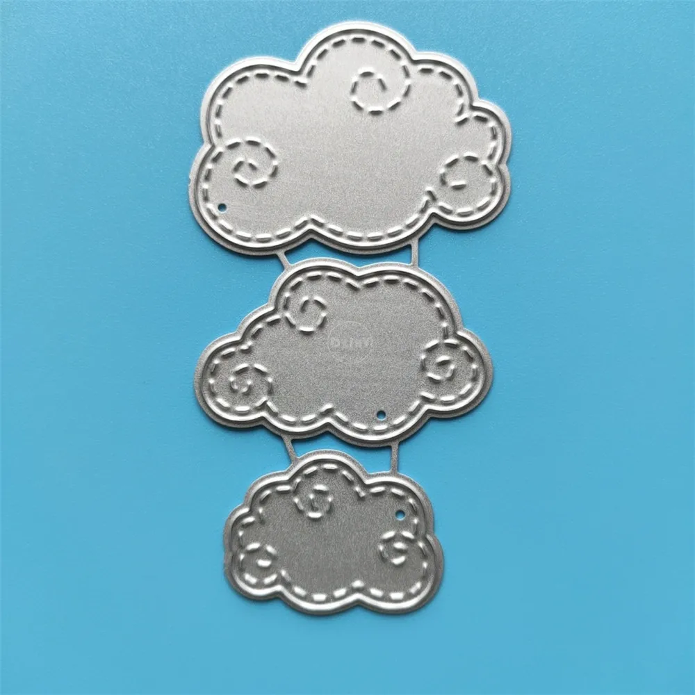 2021 Новые Облака металлические Вырубные штампы Сделай Сам Скрапбукинг тиснение