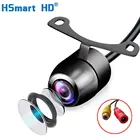 Водонепроницаемая мини-камера для улицы, аналоговая CVBS камера безопасности, широкоугольная камера переднего вида, камера заднего вида для парковки автомобиля, камера заднего вида 12 В