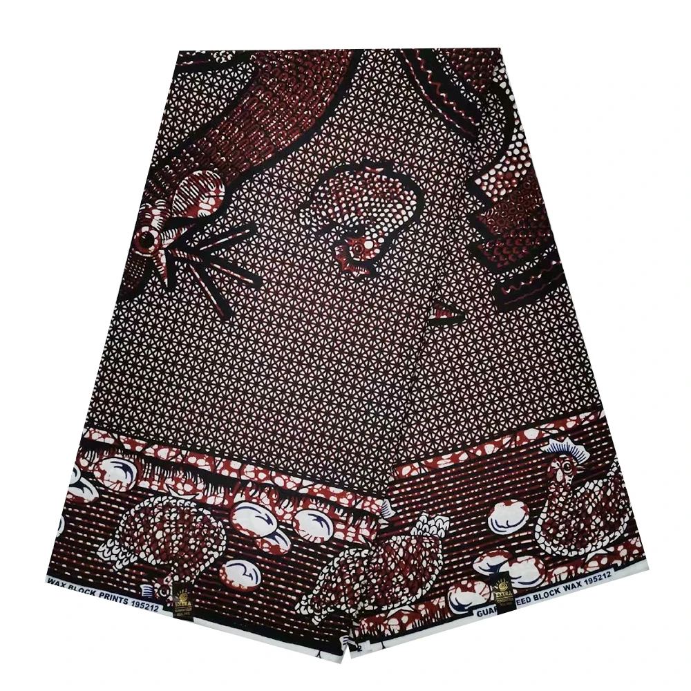 Нигерийская африканская восковая ткань для женского платья 2019 новый дизайн
