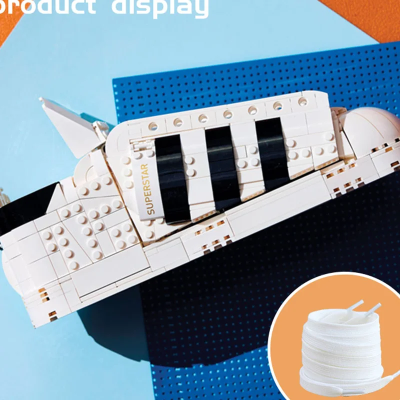 

Creative Classic Super Sport Shoes Sneakers Model Building Blocks Compatible 10282 DIY Bricks Toys for Boy Girl Christmas Gift