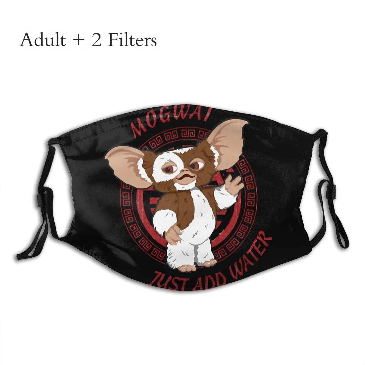 

Лицевая маска Gremlins Mogwai Gizmo, милая дышащая хипстерская маска для вечеринки, косплея, Пылезащитная маска с фильтрами