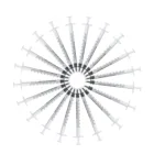 Одноразовые пластиковые шприцы для заправки питательных веществ, 20 шт., 1 мл, для смешивания жидкостей, без игл