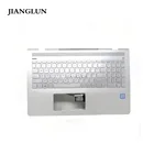 JIANGLUN для HP Pavilion 15-CC 15T-CC 15CC15-CC123CL, верхняя крышка, Упор для рук, серебристый, с американской клавиатурой 926859-001
