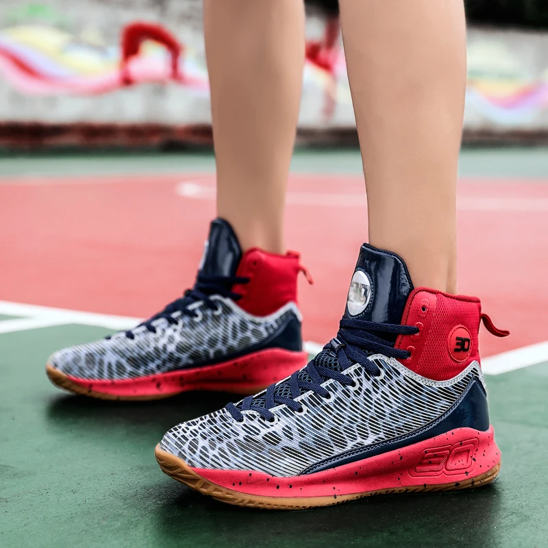 

New Trend Basketball Shoes Men Breathable Non-slip Jordan Basketball Sneakers Outdoor Training Ball Shoes Chaussures De Basket