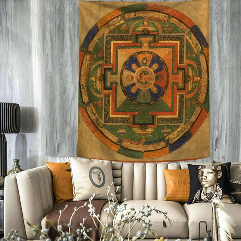

Bohemian Tapestry Bedroom Wall Covering Background Cloth Bedroom Living Room Decoration Tapestry for Home Decor Wholesale