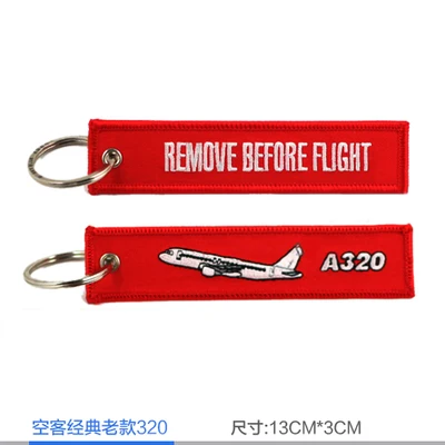Аэробус ERj145 ERJ190 C919 MA60 Dornier328 A380 A340 A320 Beluga вышивать путешествия Чемодан лучше всего подходит для Экипаж авиационный брелок - Цвет: old A320