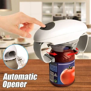 electric can opener automatic restaurant bottle opener battery operated handheld jar tin opener kitchen gadgets cap gun free global shipping