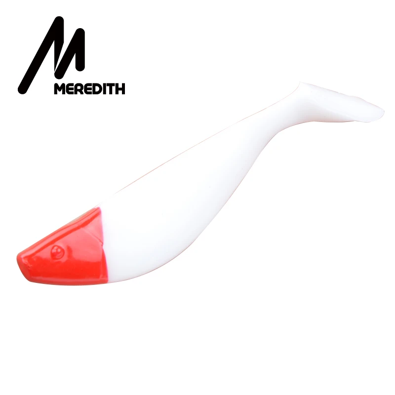 Популярная модель рыболовной приманки от Meredith, JX51-10, 5шт, 95мм, 7.9г, высококачественные искусственные наживки, мягкие приманки для рыбалки