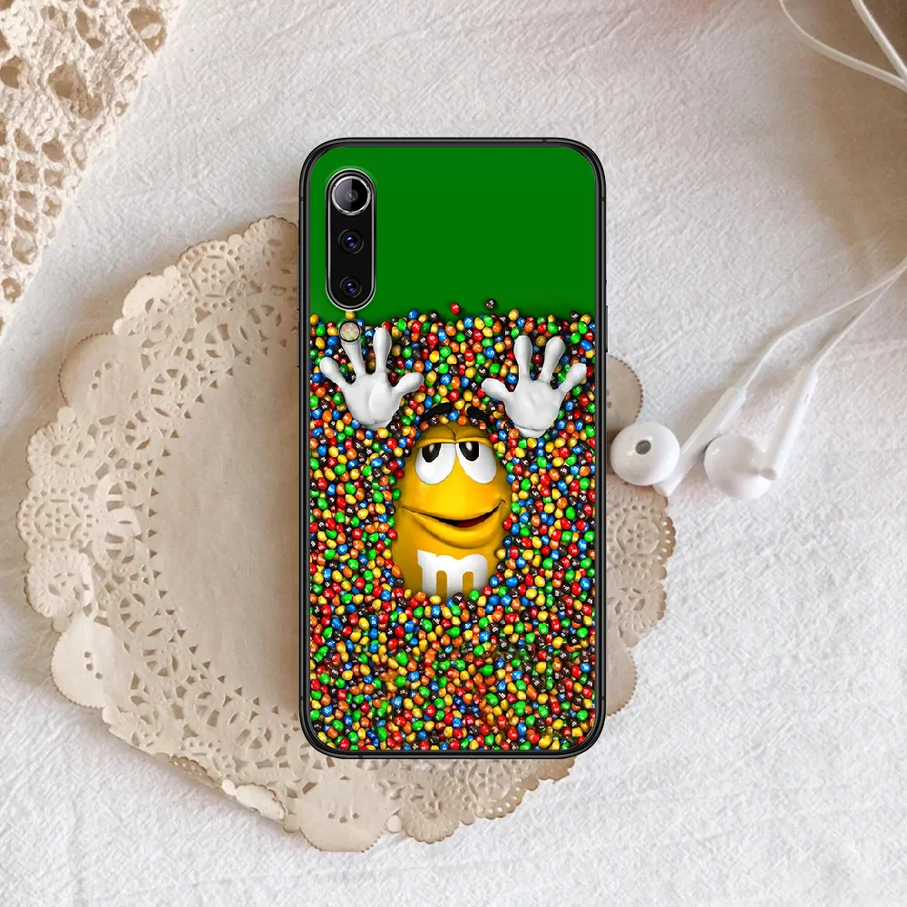

MM's Chocolate Phone Case Cover Hull For Xiaomi Mi 8 9 10 T note 10 Lite Pro 5G A pocox 2 3 black Cover Pretty Coque Trend Back