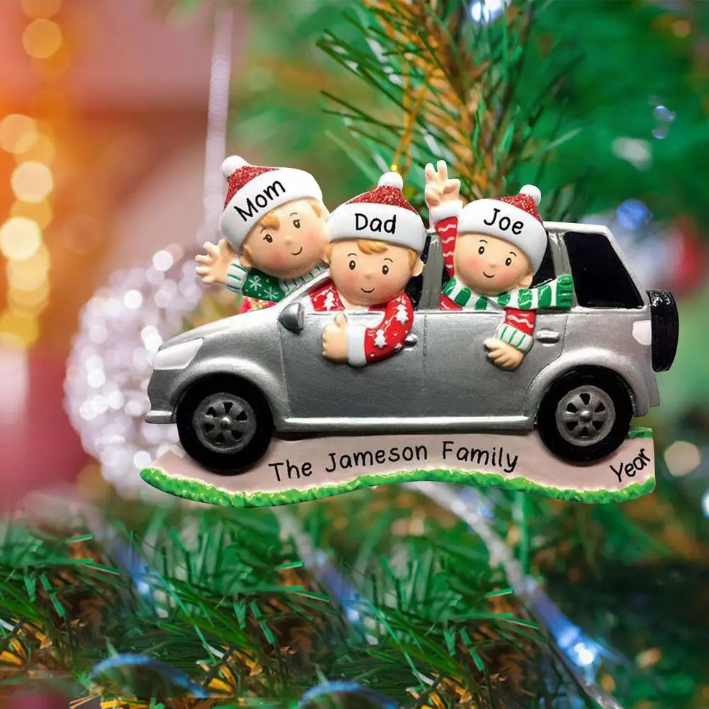 Новогодний Декор сделай сам персонализированное семейное украшение аксессуары