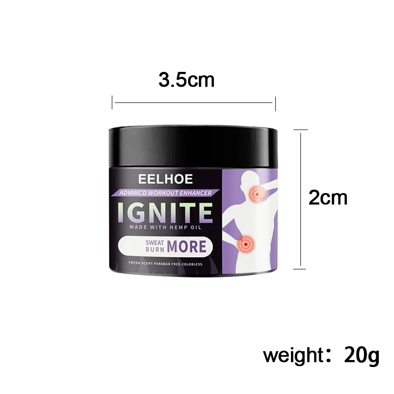 

Man Slimming Abdominal Cream Fitness Sweat Booster Weight Loss Fat Burning Slim Shaping Muscle Body Care Body Slim Cream 20g