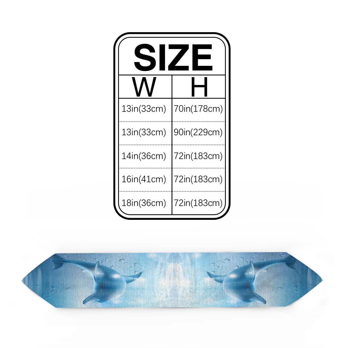 Настольная дорожка с дельфинами и океанами рождественские украшения для