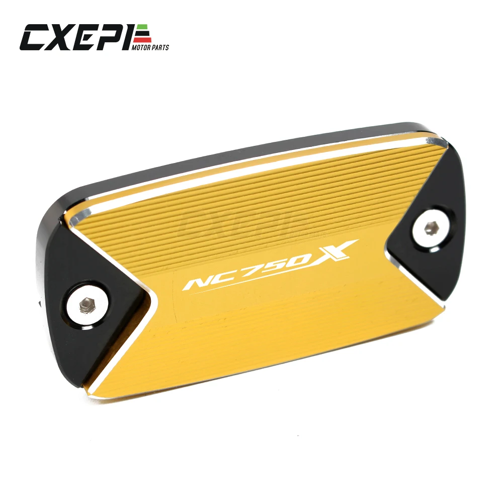 Логотип NC750X мотоцикла CNC алюминиевая бачок тормозной жидкости для переднего
