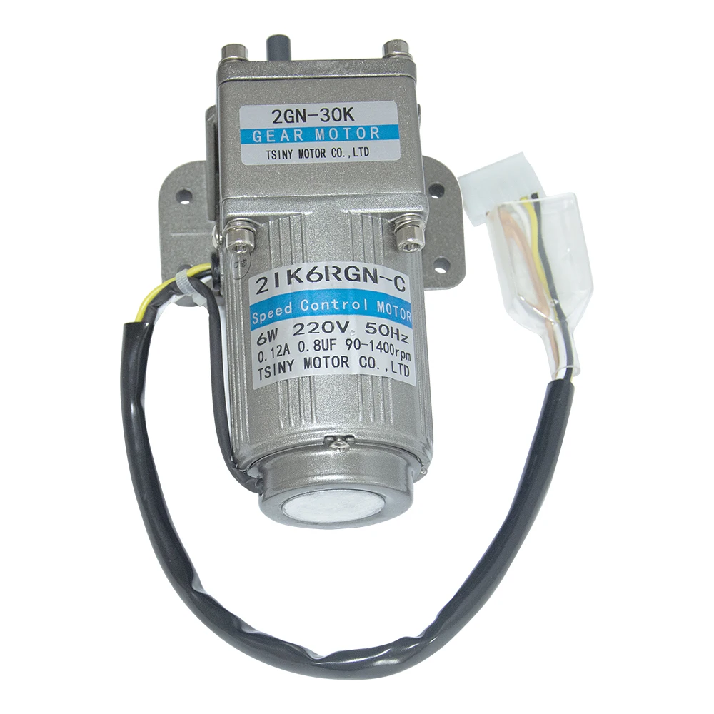 AC Шестерни мотор 110 V/220 V 6W 7,5/15/23/34/54/75/108/150/180/270/450 об/мин подарок кронштейн и Скорость контроллер моторный накопитель переменного тока с 2GN Шестерни коробка