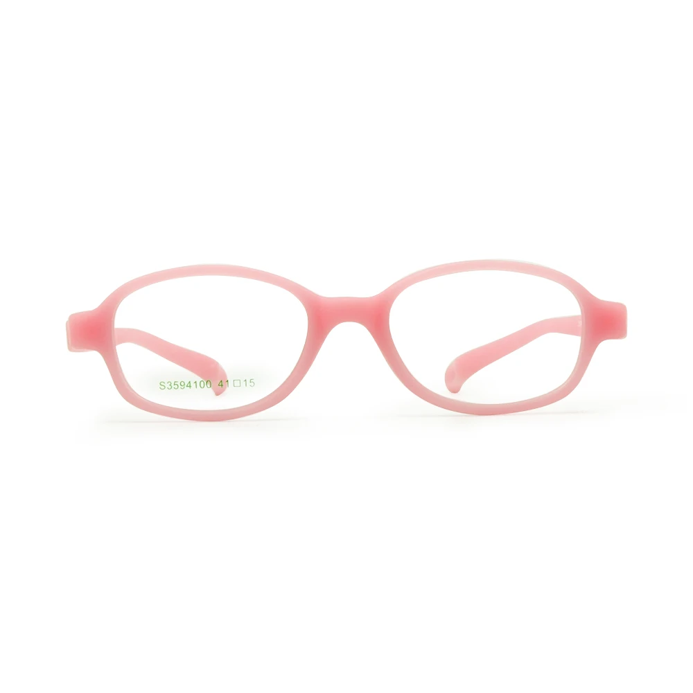 Детские очки размер оправы 41 цельные без шурупов с ремешком детские безопасные