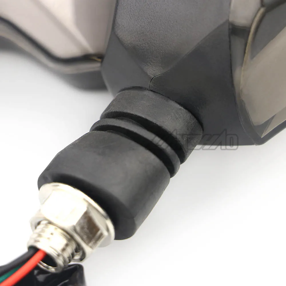 Пара светодиодных дневных ходовых огней для мотоциклов стоп-сигнал поворота