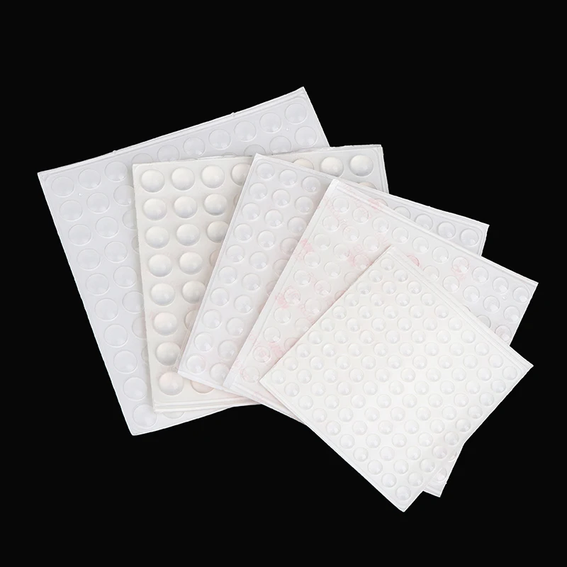 100 шт. самоклеящиеся мягкие прозрачные противоскользящие бамперы силиконовые