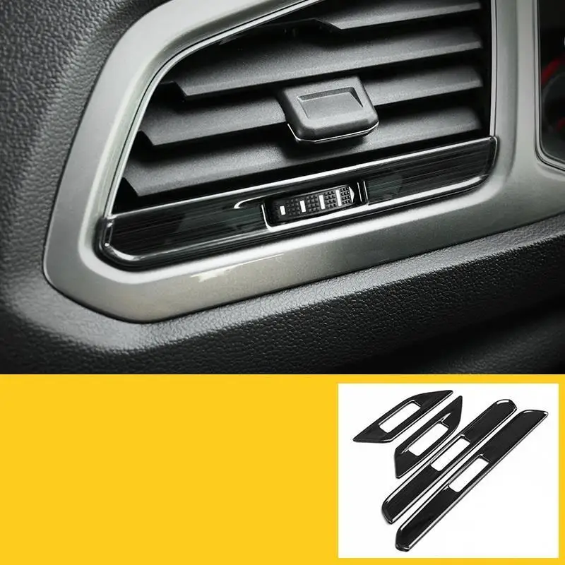 Door Handle Control System Cup Gear Interior Auto Chromium Modified Protecter Modification Sticker Strip 18 FOR Volkswagen T-ROC |