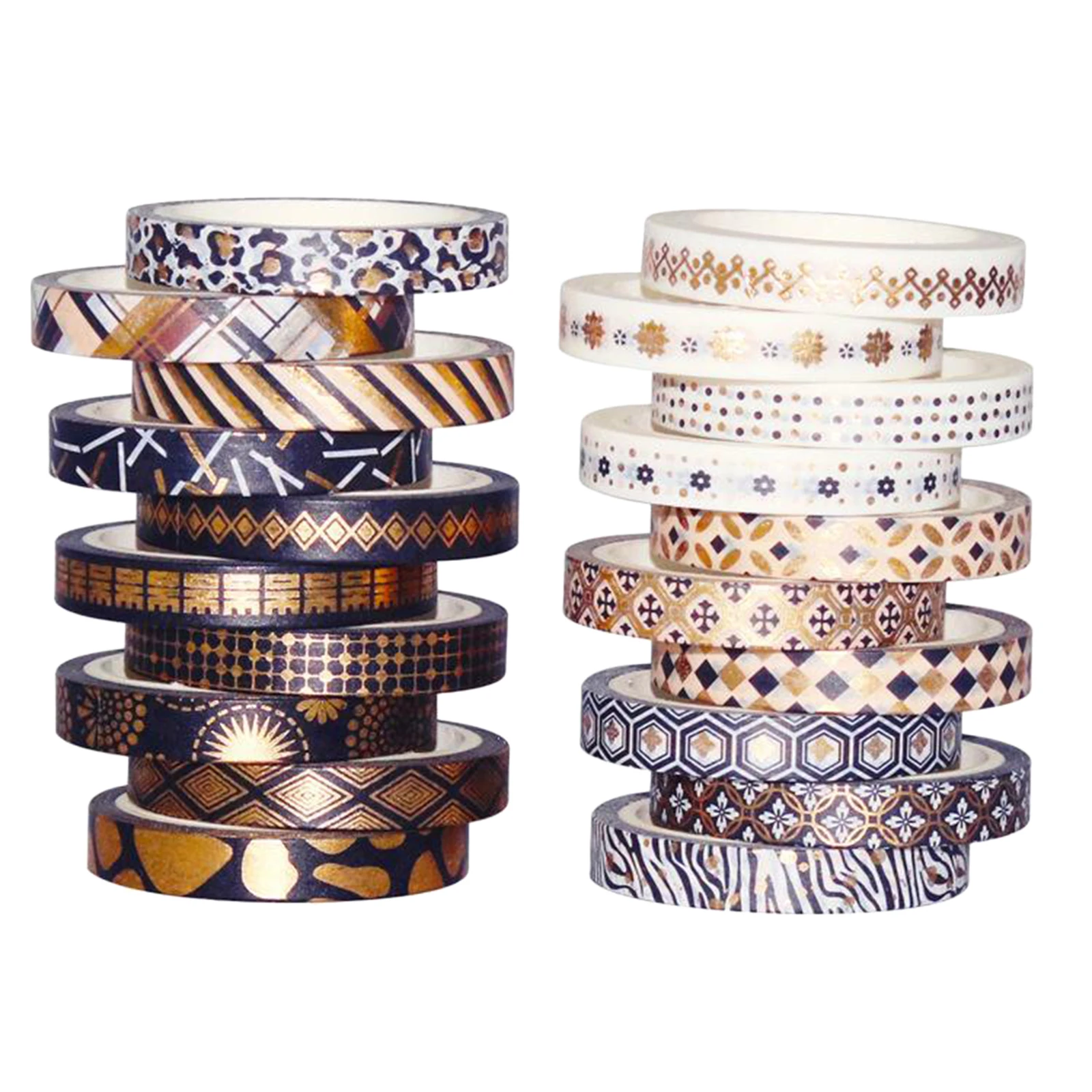 

20 Pieces / Set Gold Washi Tape Set 15MM Masking Tape for DIY Scrapbooking