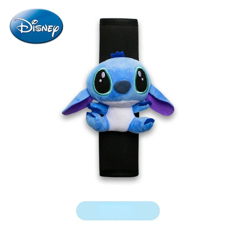 

Disney Car Seat Belt Shoulder Cover Cartoon Cute Stitch Car Interior Cover Summer Anti-stroke Decorative Cover