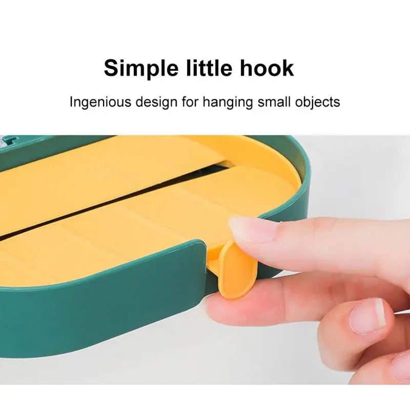 

Настенная коробка дренаж для мыла, креативная паста без следов в скандинавском стиле, простая коробка для хранения различных предметов для ...