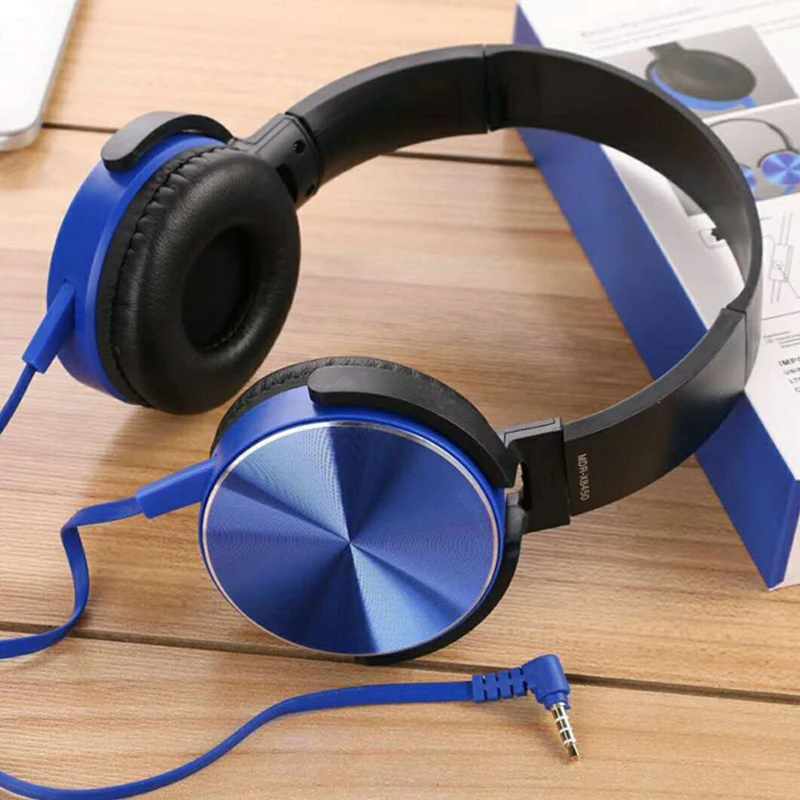 Горячая Распродажа 3 5 мм Проводная гарнитура стерео звук 1 2 м поддержка ответа и