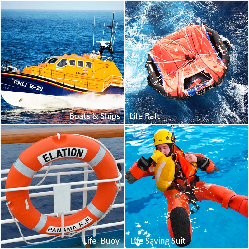 VOOFENG самоклеющиеся СОЛАС класса морской светоотражающей ленты для спасательных