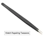 Пинцет для ювелирных изделий, 1 шт., из сплава Пинцет для ремонта, с противоскользящим покрытием, мелкие детали для ювелирных изделий