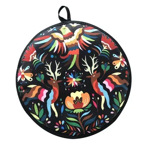 Сумка для блинов Taco Burrito, 12 дюймов, с принтом в виде тортильи, теплый мешочек, изолированная, портативная, для микроволновки, ресторана, кухни, дома