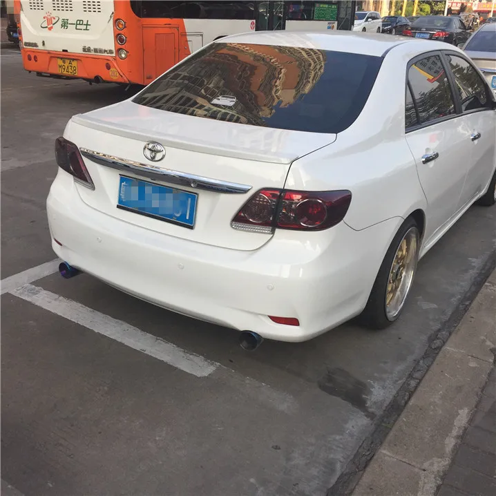 Спойлер для TOYOTA Corolla 2006-2013 спойлер высококачественный материал из АБС-пластика