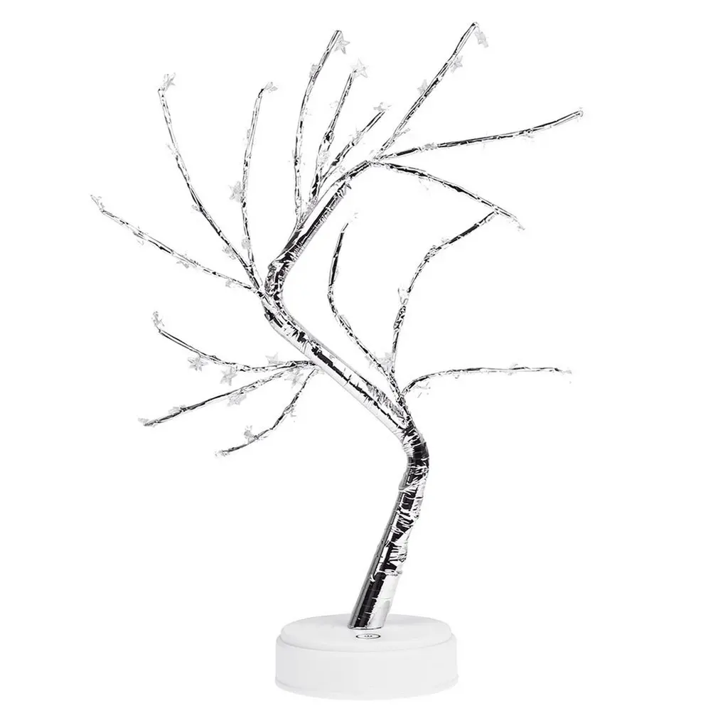 

Искусственное дерево бонсай, настольное украшение, складная сказочная лампа на батарее, питание от USB, светильник для украшения дома