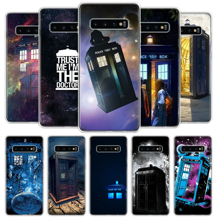 Чехол Tardis Doctor Who для телефона Samsung Galaxy S20 S21 Ultra S10 Note 10 9 8 S9 S8 FE J4 Lite Plus + S7 Edge|Бамперы| |