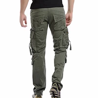 2020 men cargo pants men multi pocket overall male combat cotton trousers army casual joggers pants size 42 drop shipping