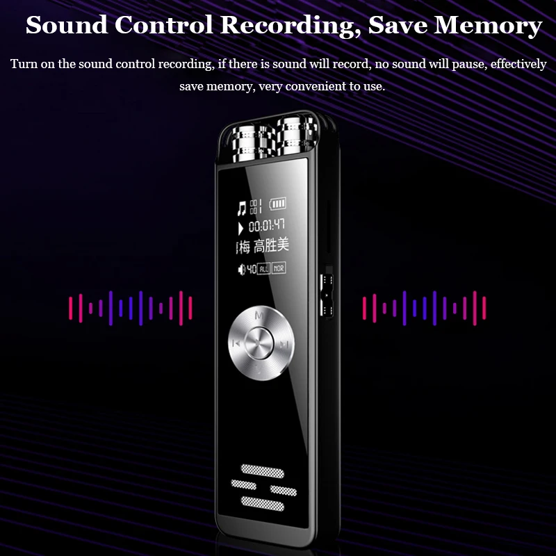 Цифровой мини-диктофон HLTON аудиоручка диктофон звукозапись запись голоса класс