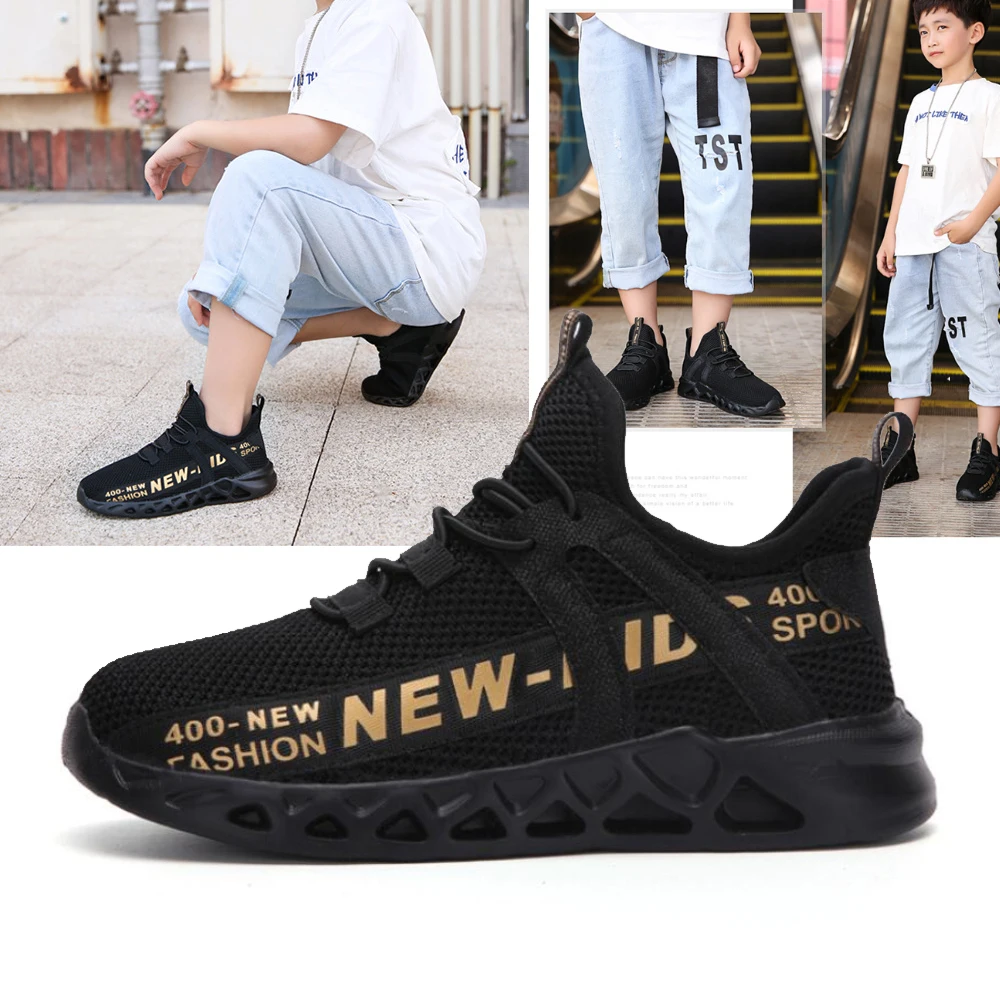 Детские кроссовки для бега Детская теннисная дышащая мягкая спортивная обувь