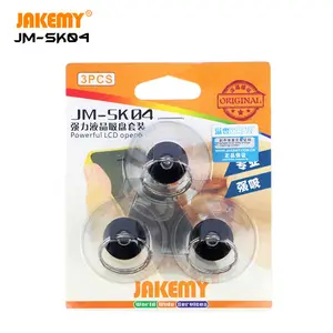 JAKEMY JM-SK04 Powerful LCD Opener Vacuum PVC Transparent Suction Cup with Key Ring for phone pad screen Disassemble