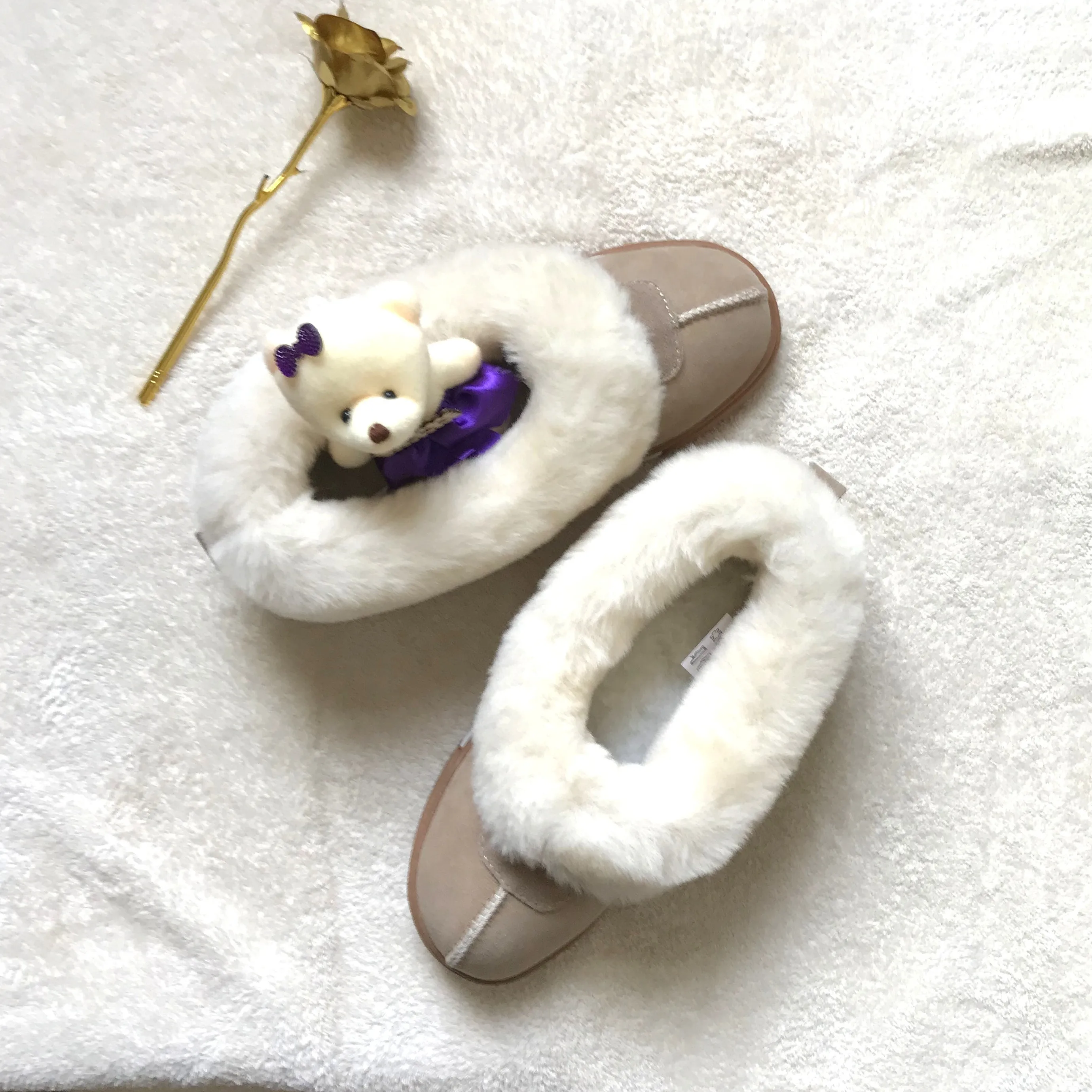 

100% Genuine Sheepskin leather Snow boots women Top quality Australia Boots Winter Boots for women Warm Botas Mujer