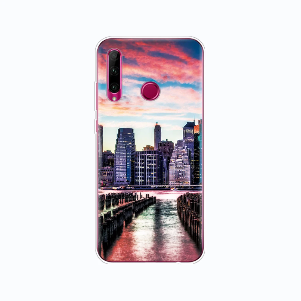 Для Honor 10i бампер HRY-LX1T силиконовый чехол ТПУ чехол для телефона чехол для huawei Honor 10i 10 i copa 6,21 дюймов противоударный милый - Цвет: 34765