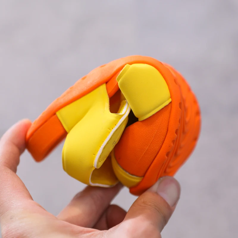 Летние сандалии для маленьких девочек и мальчиков детские пляжные с мягкой