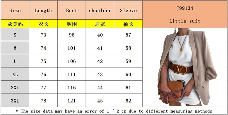 

New Fashion 2021 Designer Blazer Jacket Women's Classic Double Breasted Metal Lion Buttons Blazer Outer Size S-3XL