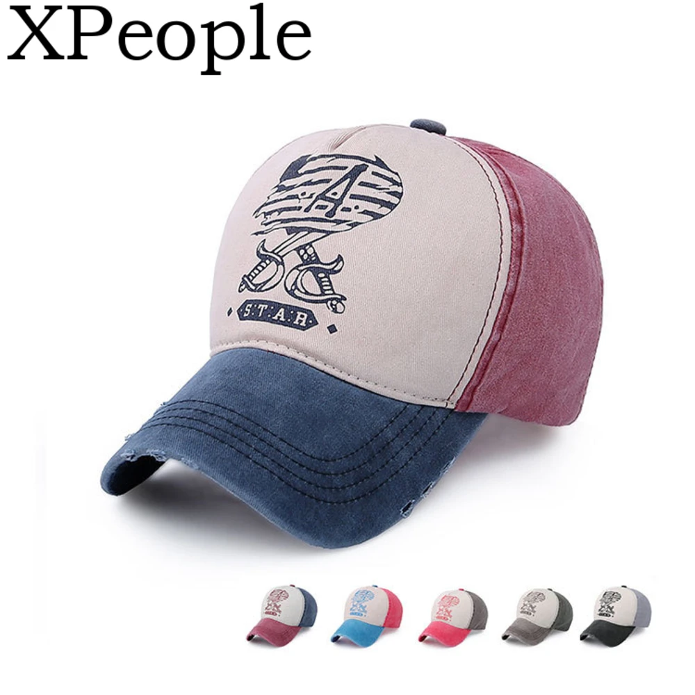 

XPeople Classic Washed Navy Chevy Bowtie Hat Washed Cotton Truck Chevrolet Cap Unisex Fitted Baseball Cap