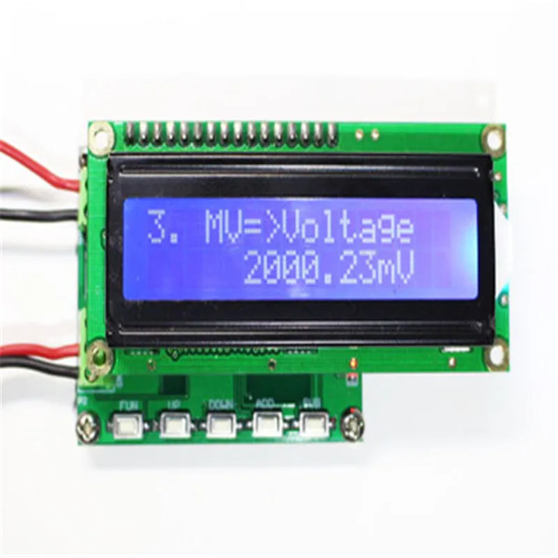 

Millivolt watch with pulse generation function, resolution 0.01mv