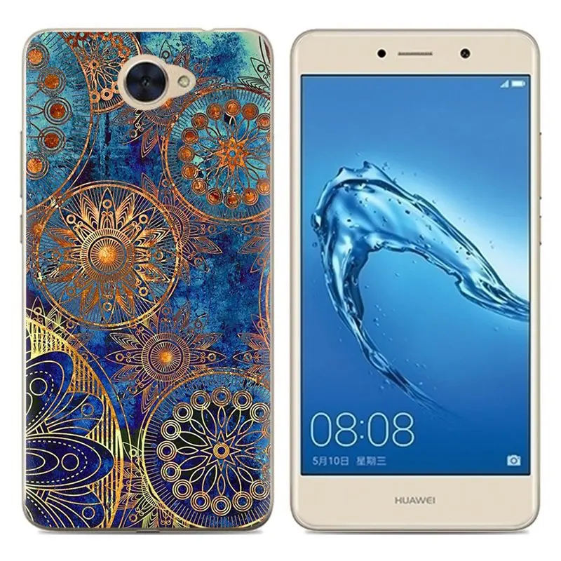Чехол для телефона Huawei Y7 2017 чехол 5 дюймов силиконовый мягкий ТПУ задняя крышка