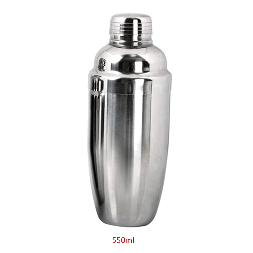 shaker 550ml Шейкер для смешивания коктейля из нержавеющей стали вино мартини Бостон-Шейкер для бармена напиток вечерние барные инструменты - Цвет: shaker 550ml