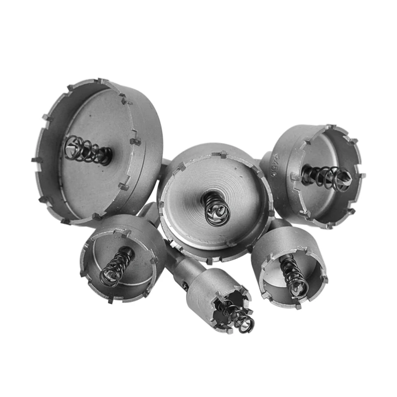 

12pcs 15-50mm HSS Drill Bit Set Holesaw Hole Saw Cutter Drilling Kit Hand Tool for Wood Stainless Steel Metal Alloy Cutting