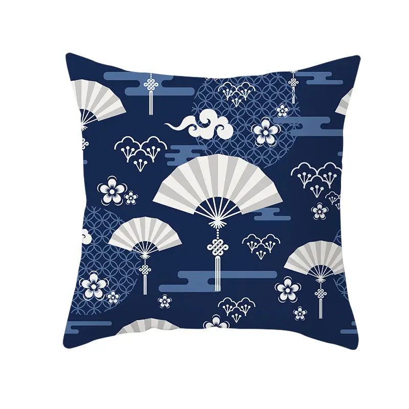 Наволочка в японском стиле hefeng 45x45 наволочки декоративная подушка для дивана