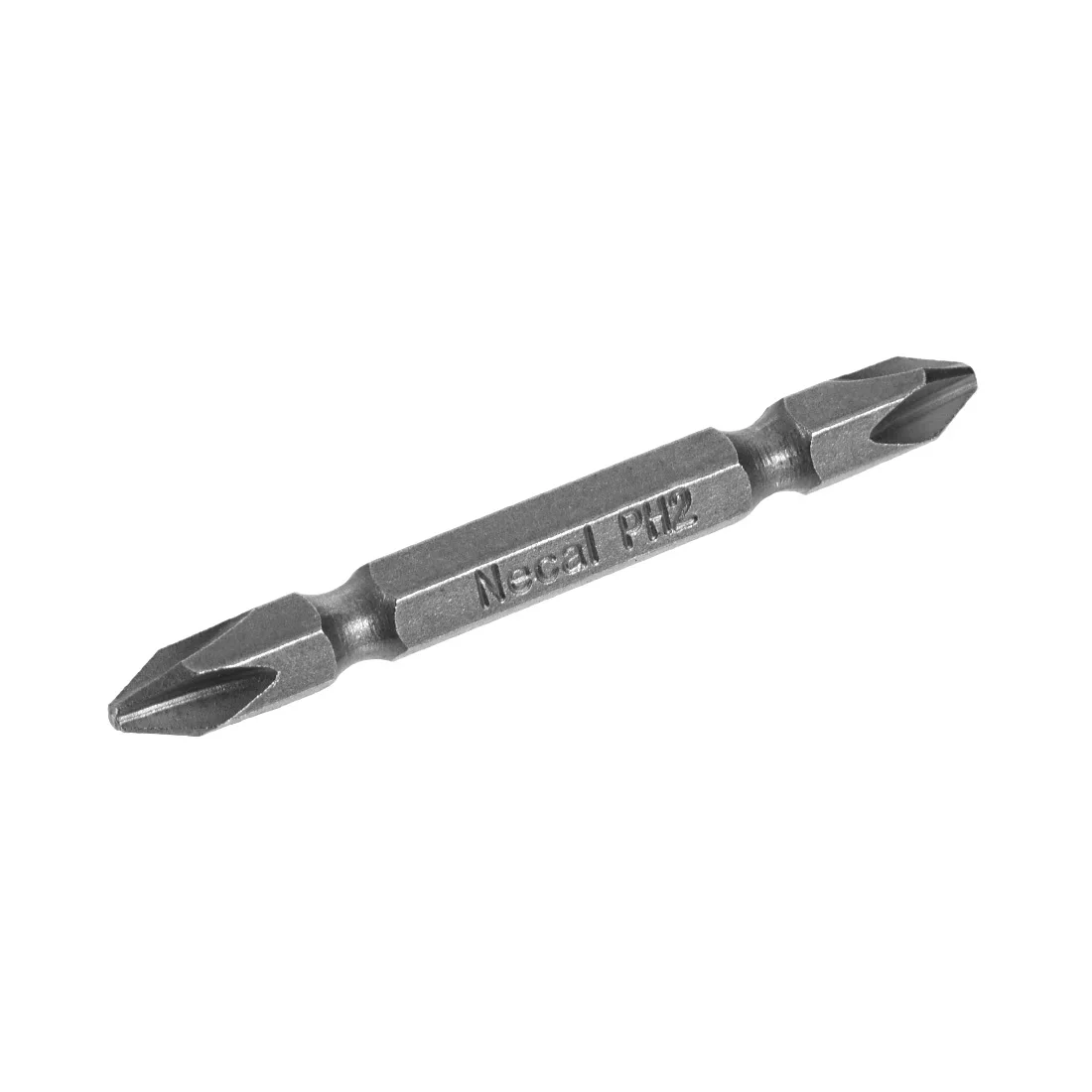 

uxcell 1/4inch Hex Shank 65mm Length Magnetic Screwdriver PH2 Phillips Double-Head Screwdriver Bits S2 Alloy Steel