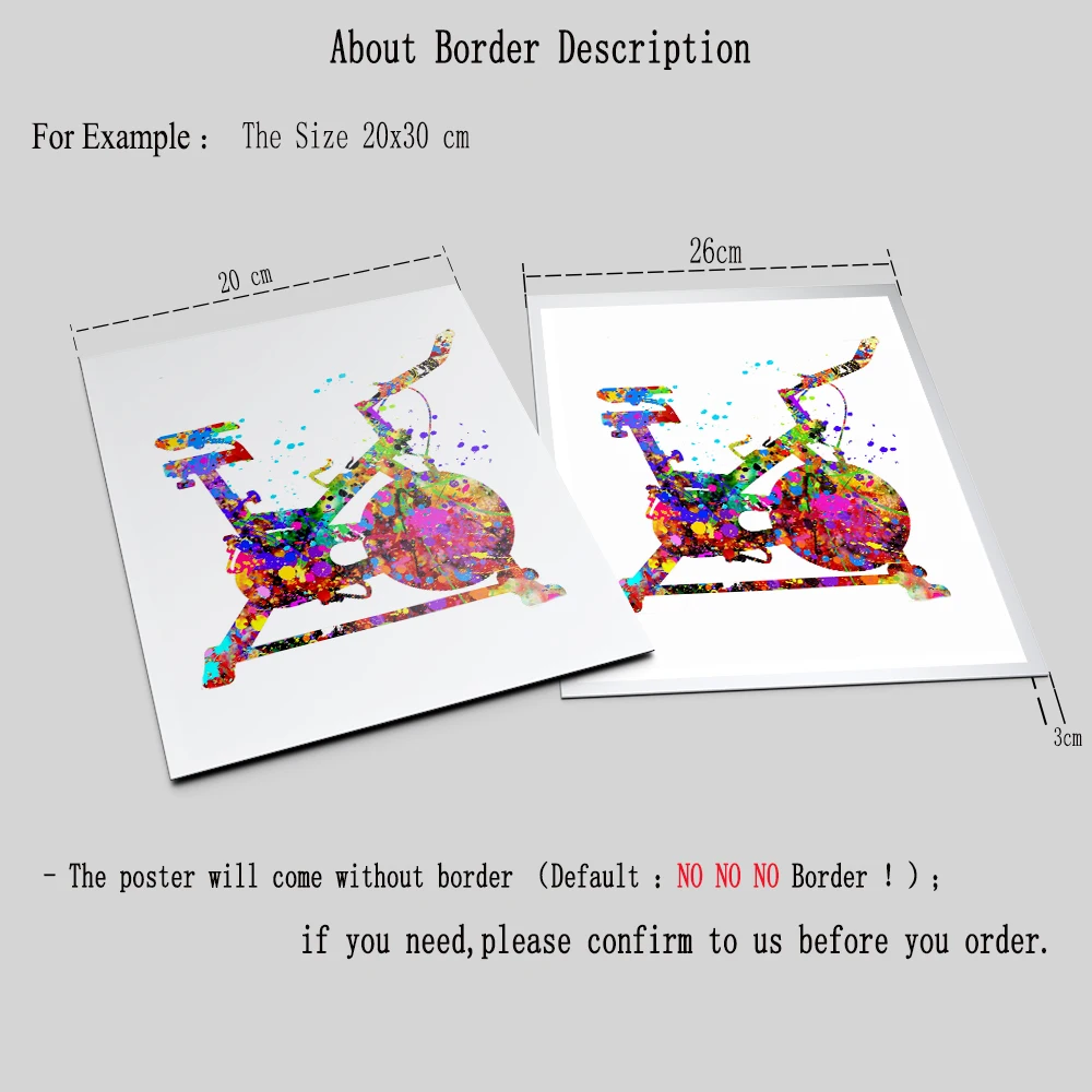 Плакаты с цветными рисунками для упражнений в помещении велосипед мужчина